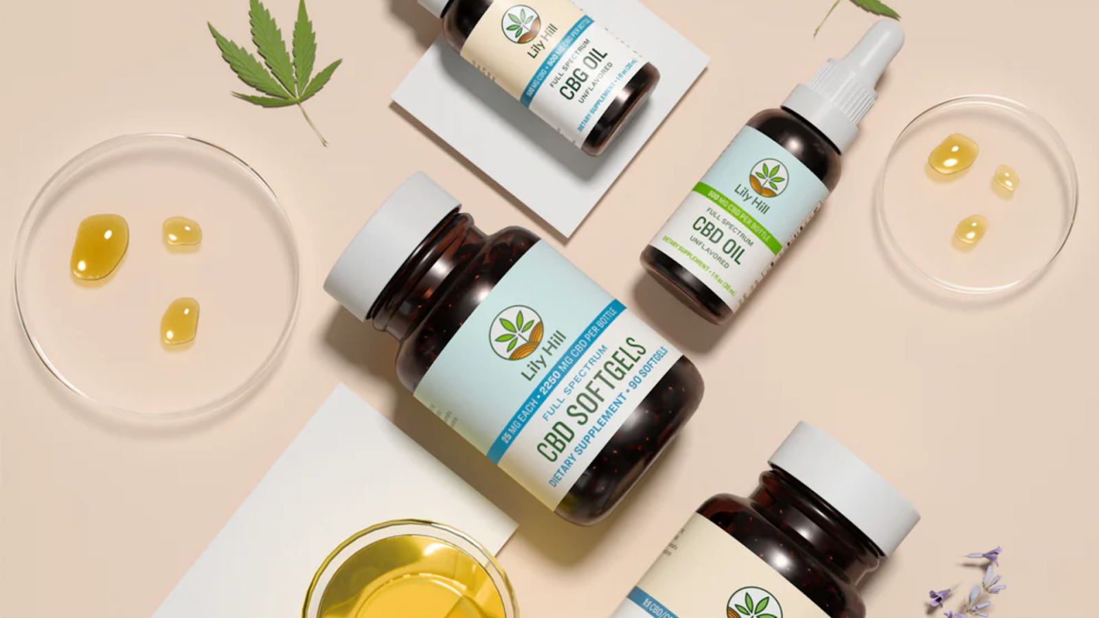 Lily Hill’s CBD Capsules and CBD Oil
