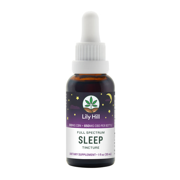 Full Spectrum Sleep CBN CBD Tincture – Lily Hill