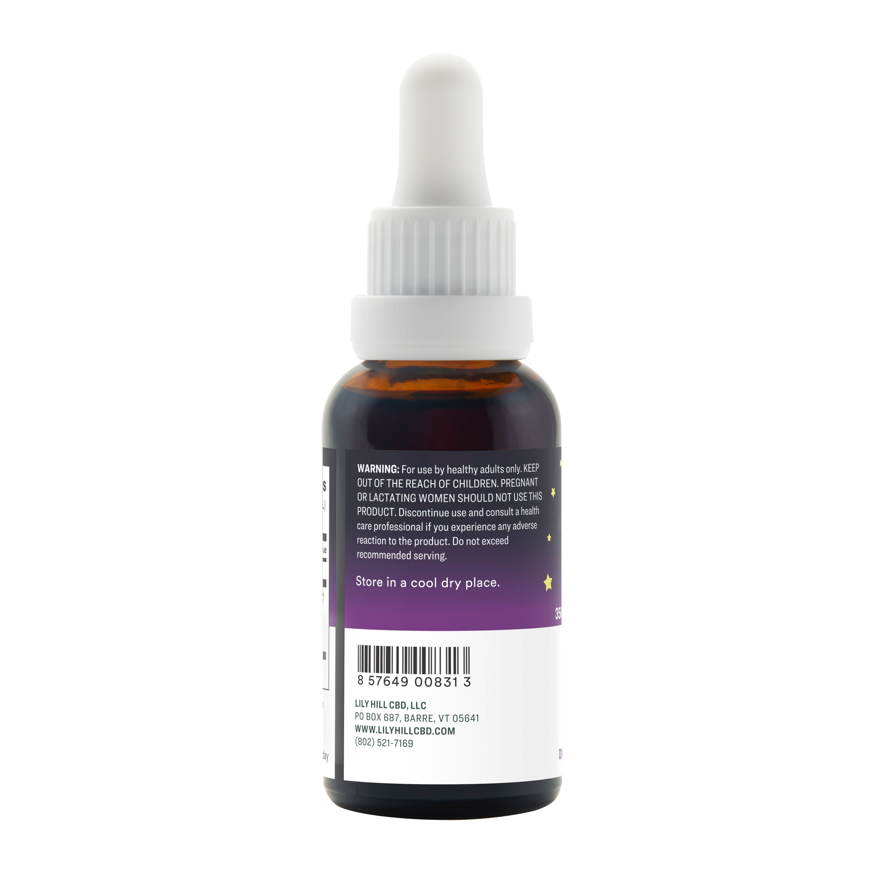 Full Spectrum Sleep CBN CBD Tincture – Lily Hill