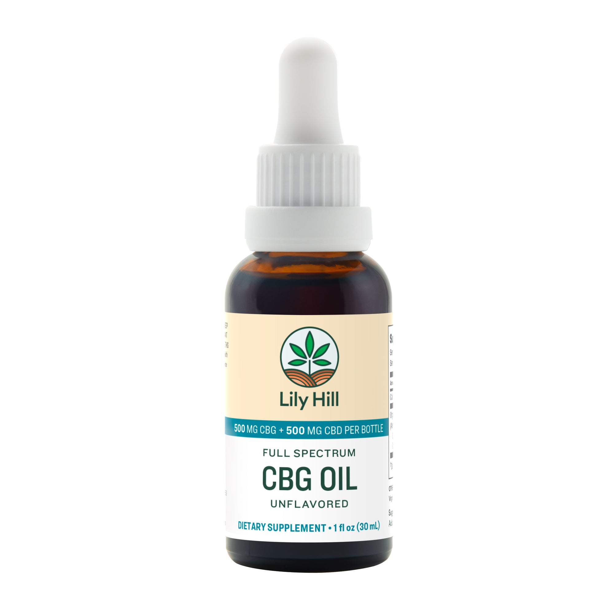 Full Spectrum 1:1 CBG/CBD Oil - 1000mg