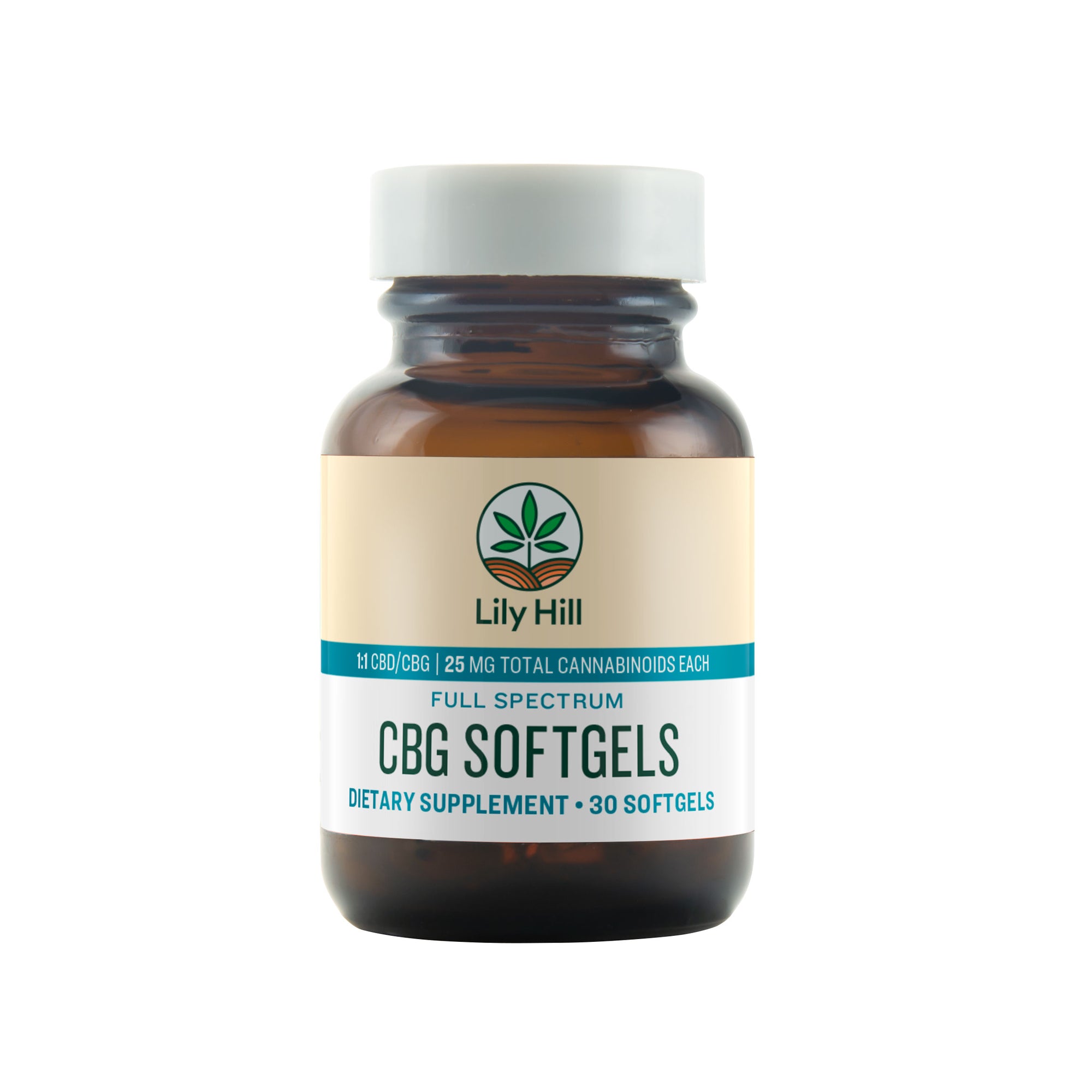 Full Spectrum 1:1 CBG/CBD Capsules: 30 Count